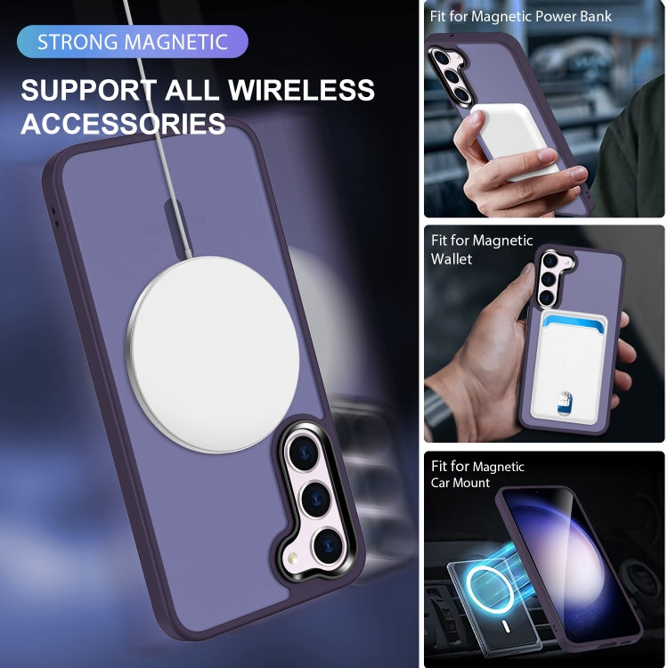 For Samsung Galaxy S23 5G MagSafe Magnetic Skin Feel Frosted Phone Case