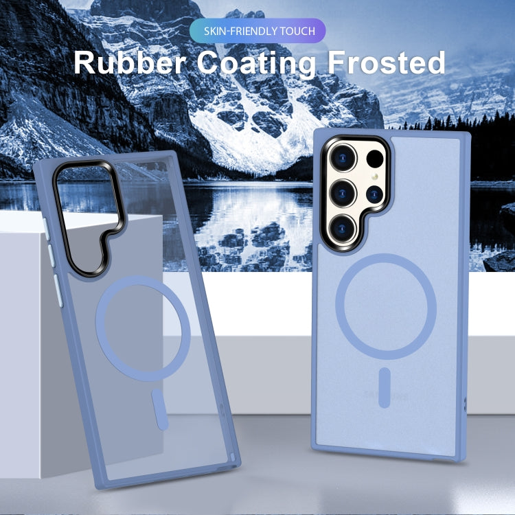 For Samsung Galaxy S23 Ultra 5G MagSafe Magnetic Skin Feel Frosted Phone Case
