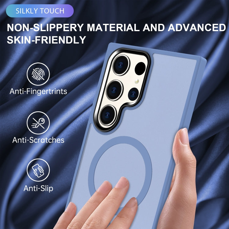 For Samsung Galaxy S23 Ultra 5G MagSafe Magnetic Skin Feel Frosted Phone Case