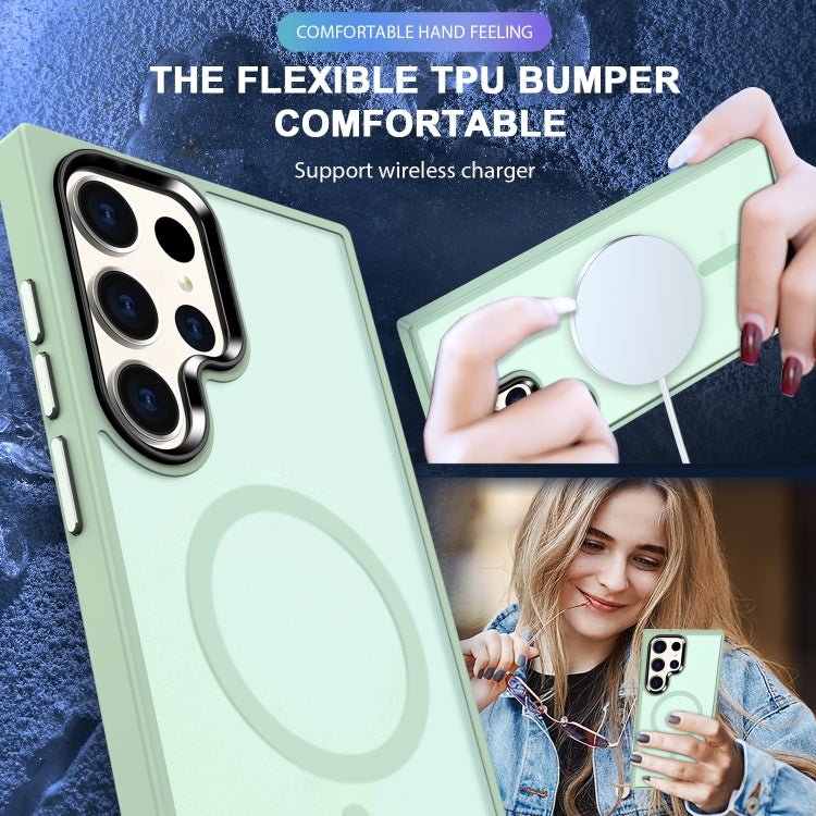 For Samsung Galaxy S23 Ultra 5G MagSafe Magnetic Skin Feel Frosted Phone Case