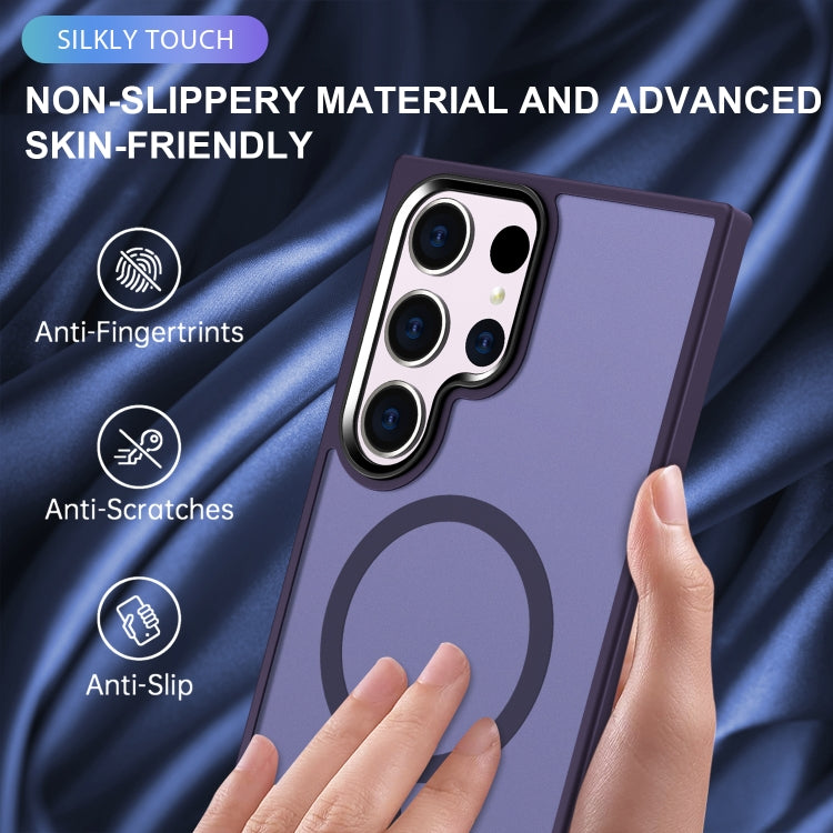 For Samsung Galaxy S23 Ultra 5G MagSafe Magnetic Skin Feel Frosted Phone Case