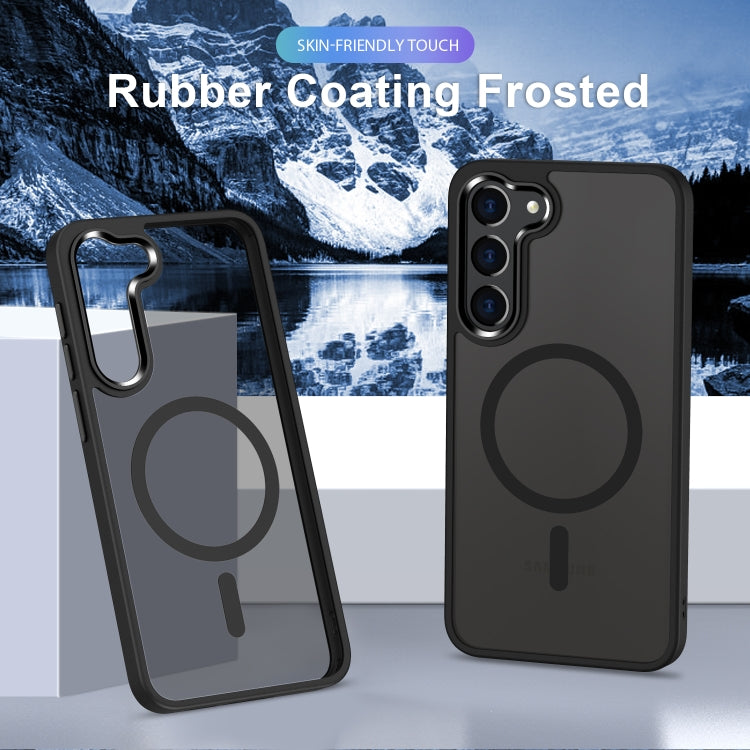 For Samsung Galaxy S24 5G MagSafe Magnetic Skin Feel Frosted Phone Case