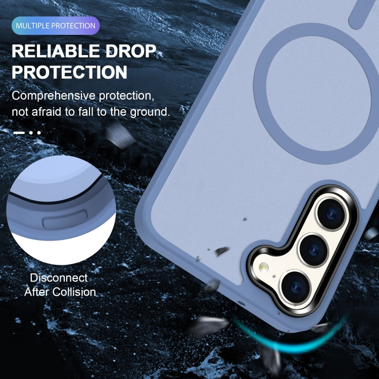 For Samsung Galaxy S24 5G MagSafe Magnetic Skin Feel Frosted Phone Case