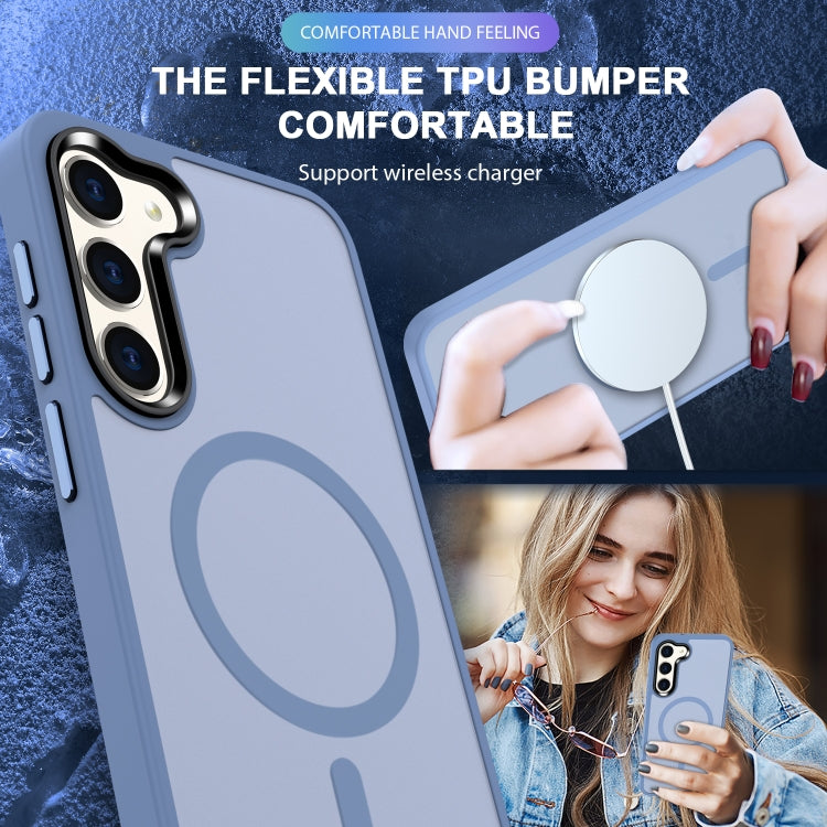 For Samsung Galaxy S24 5G MagSafe Magnetic Skin Feel Frosted Phone Case