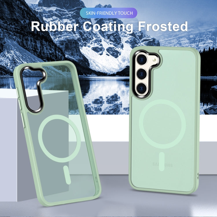 For Samsung Galaxy S24 5G MagSafe Magnetic Skin Feel Frosted Phone Case