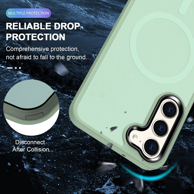 For Samsung Galaxy S24 5G MagSafe Magnetic Skin Feel Frosted Phone Case