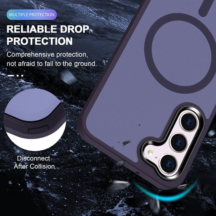 For Samsung Galaxy S24 5G MagSafe Magnetic Skin Feel Frosted Phone Case