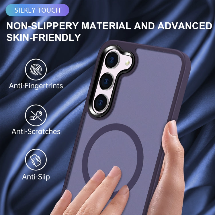 For Samsung Galaxy S24 5G MagSafe Magnetic Skin Feel Frosted Phone Case