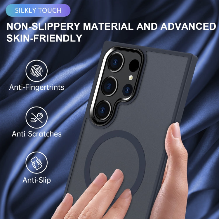 For Samsung Galaxy S24 Ultra 5G MagSafe Magnetic Skin Feel Frosted Phone Case