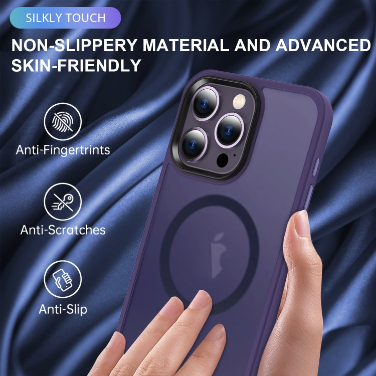 For iPhone 11 MagSafe Magnetic Skin Feel Frosted Phone Case