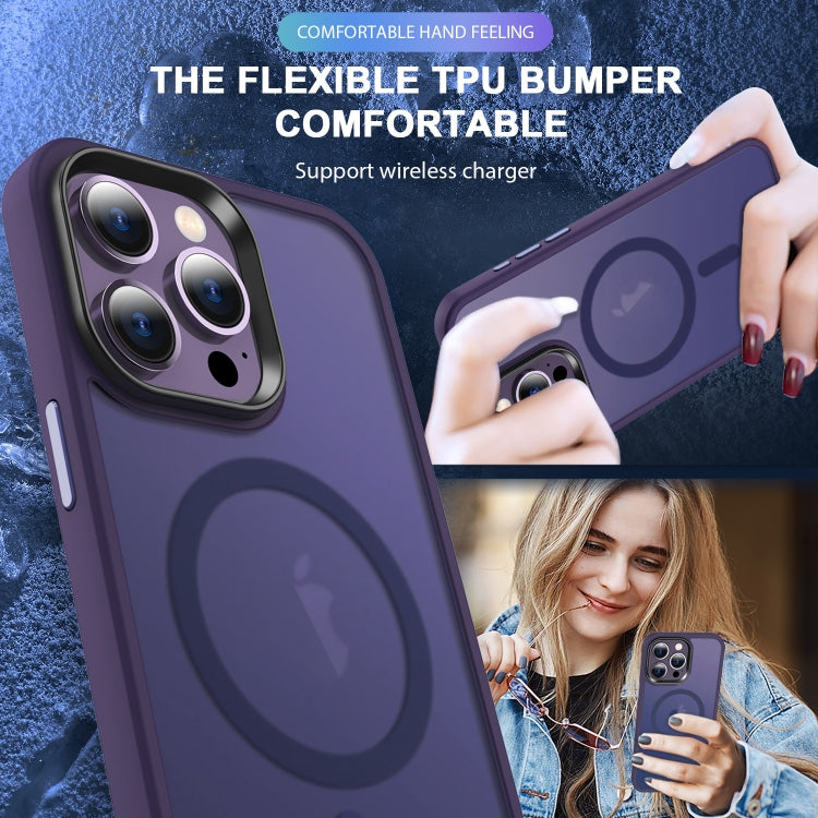 For iPhone 12 MagSafe Magnetic Skin Feel Frosted Phone Case