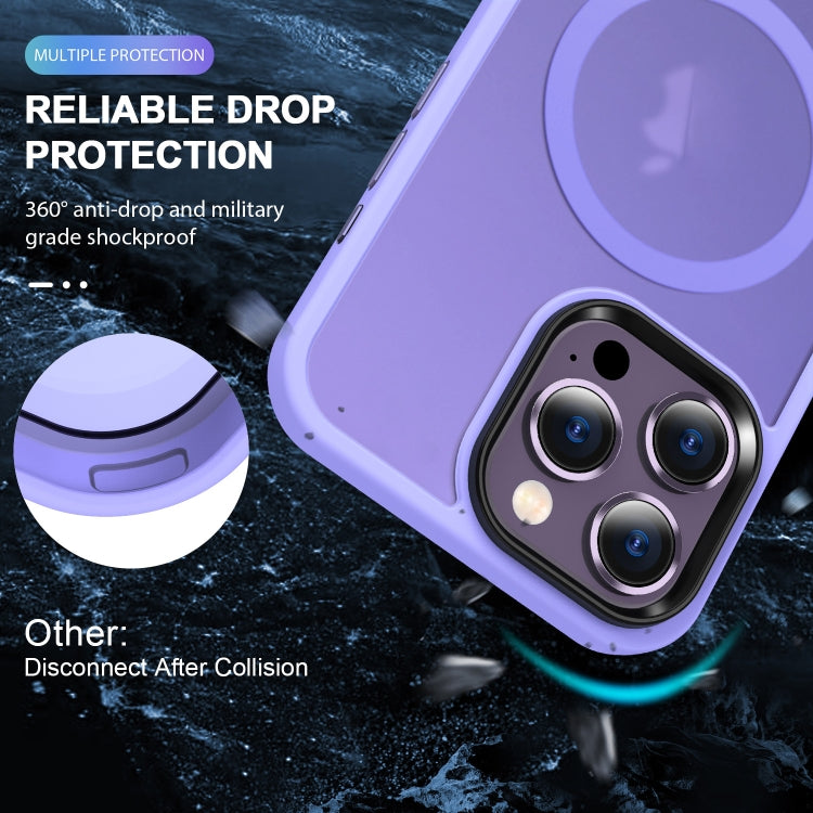For iPhone 12 Pro MagSafe Magnetic Skin Feel Frosted Phone Case