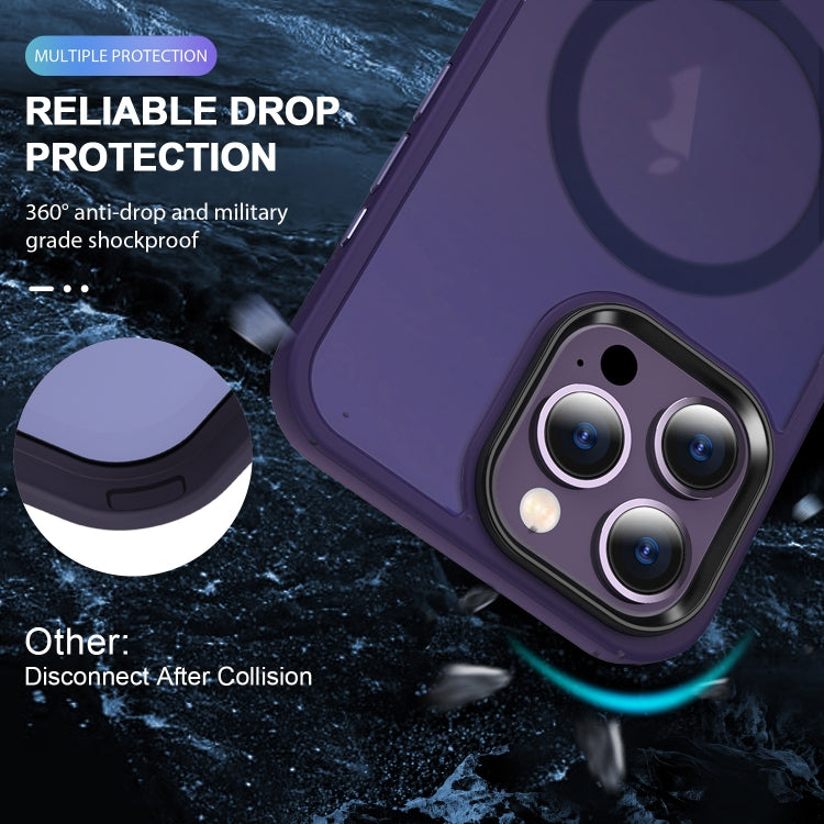 For iPhone 12 Pro Max MagSafe Magnetic Skin Feel Frosted Phone Case