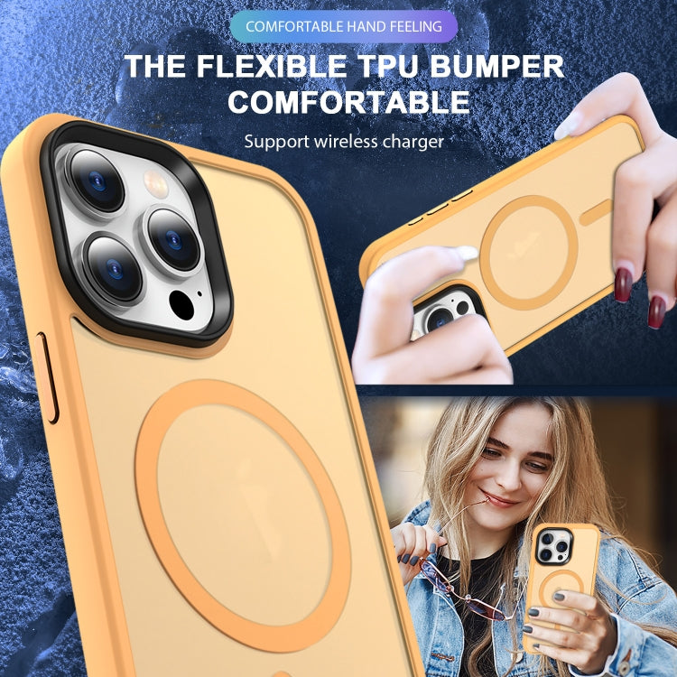 For iPhone 13 MagSafe Magnetic Skin Feel Frosted Phone Case