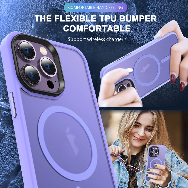 For iPhone 13 MagSafe Magnetic Skin Feel Frosted Phone Case