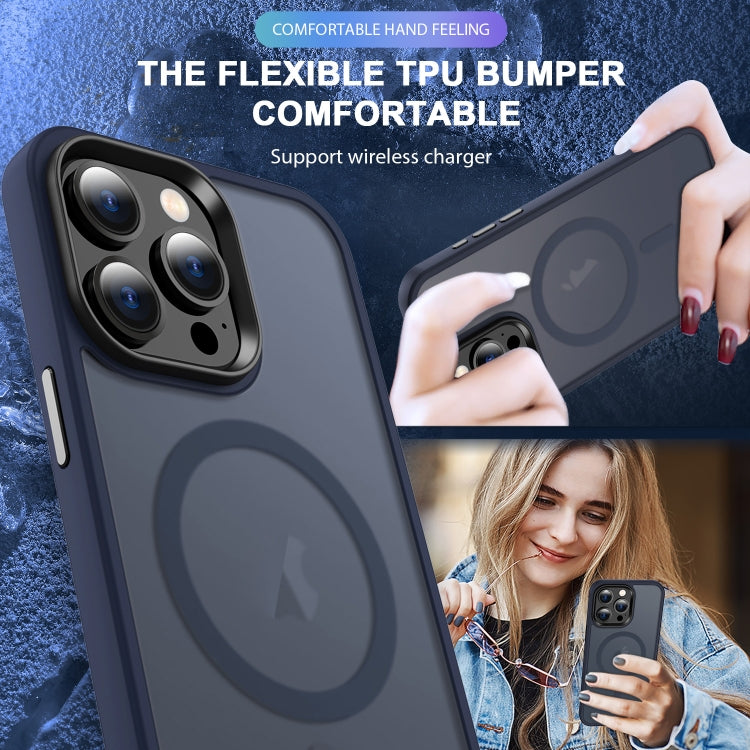For iPhone 13 MagSafe Magnetic Skin Feel Frosted Phone Case