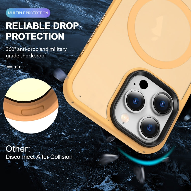 For iPhone 13 Pro Max MagSafe Magnetic Skin Feel Frosted Phone Case