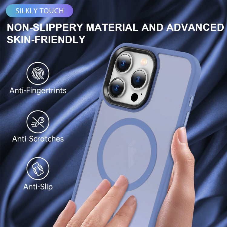 For iPhone 14 MagSafe Magnetic Skin Feel Frosted Phone Case