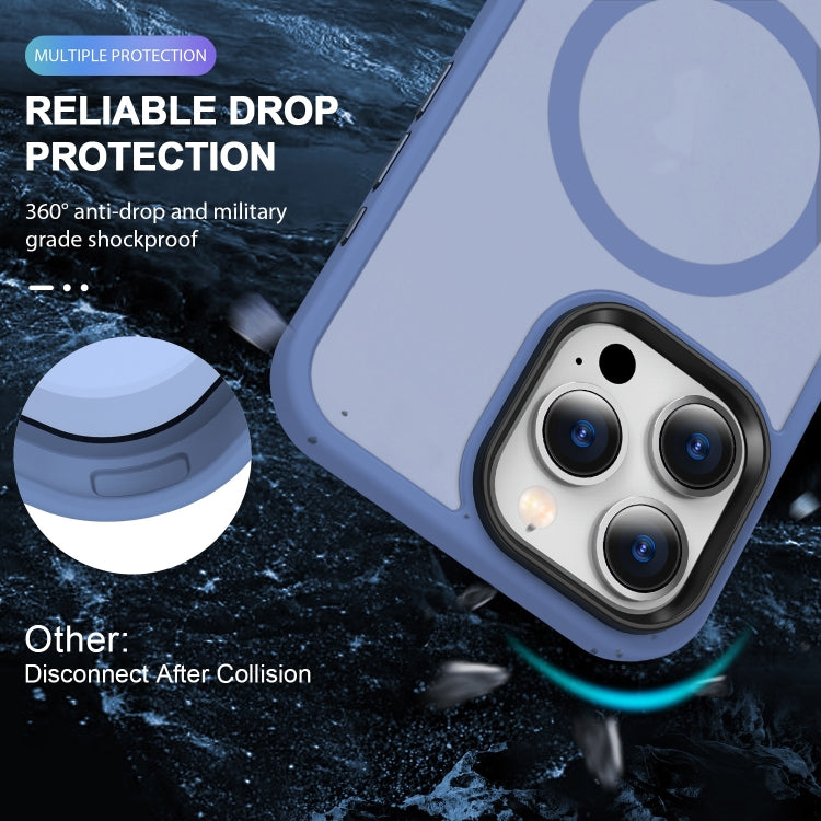 For iPhone 15 Pro Max MagSafe Magnetic Skin Feel Frosted Phone Case