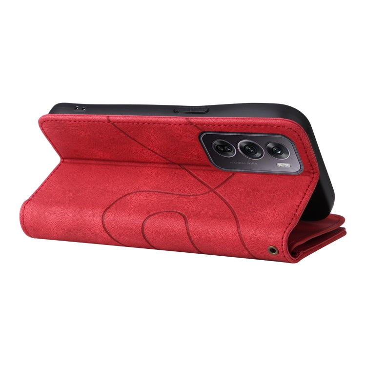 For OPPO Reno12 Pro Global Dual-color 9 Card Slots Zipper Wallet Leather Phone Case