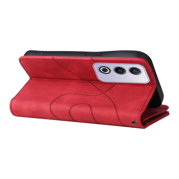 For OPPO A3 Pro 5G / A3 Pro India Dual-color 9 Card Slots Zipper Wallet Leather Phone Case
