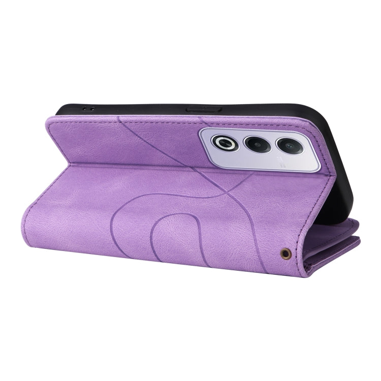 For OPPO A3 Pro 5G / A3 Pro India Dual-color 9 Card Slots Zipper Wallet Leather Phone Case