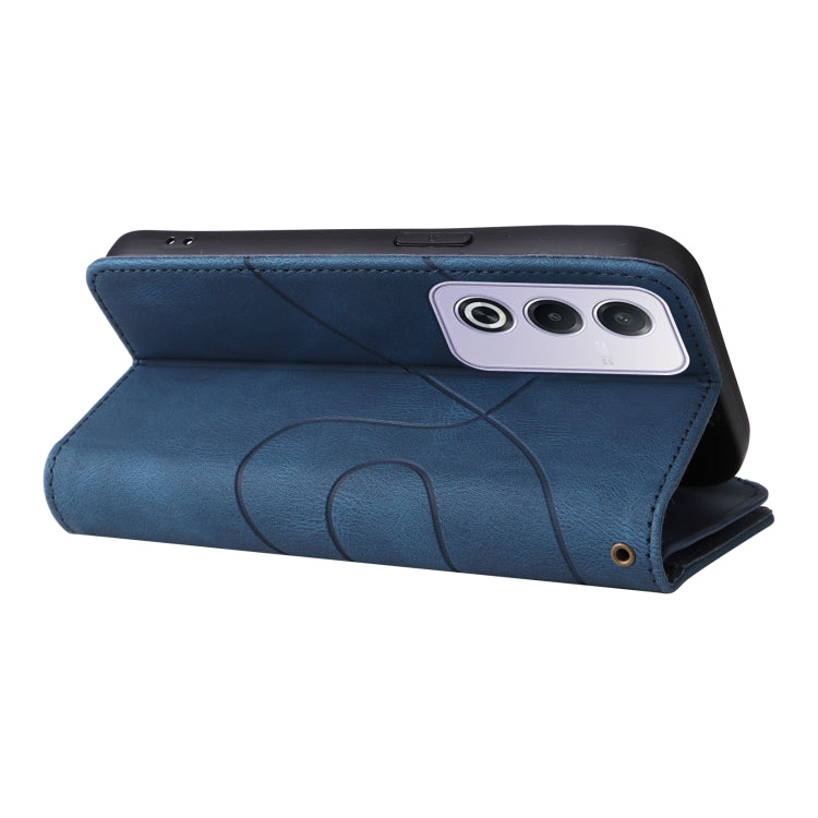 For OPPO A3 Pro 5G / A3 Pro India Dual-color 9 Card Slots Zipper Wallet Leather Phone Case