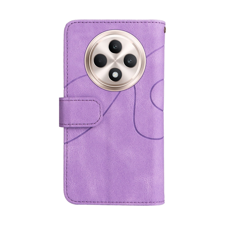 For OPPO Reno12 F 5G Global Dual-color 9 Card Slots Zipper Wallet Leather Phone Case