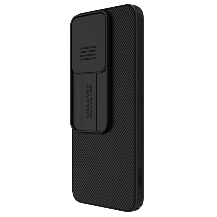 For Xiaomi Poco M6 4G NILLKIN Black Mirror Series Camshield PC Phone Case