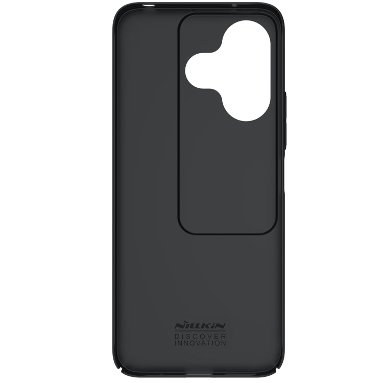 For Xiaomi Poco M6 4G NILLKIN Black Mirror Series Camshield PC Phone Case