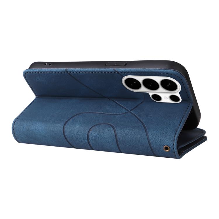 For Galaxy S26 Ultra 5G Dual-color 9 Card Slots Zipper Wallet Leather Phone Case
