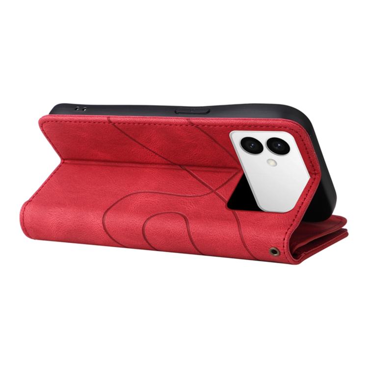 For Galaxy S26 Edge 5G Dual-color 9 Card Slots Zipper Wallet Leather Phone Case