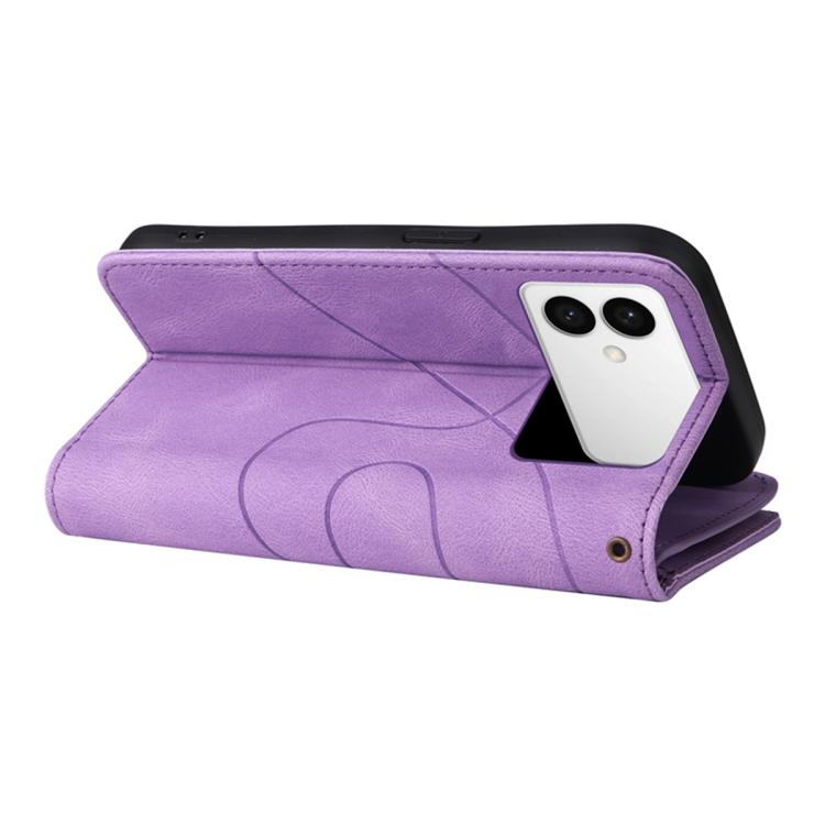 For Galaxy S26 Edge 5G Dual-color 9 Card Slots Zipper Wallet Leather Phone Case