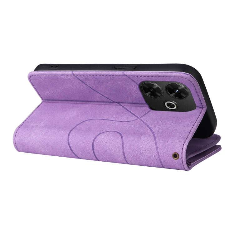 For Redmi 13 4G Global Dual-color 9 Card Slots Zipper Wallet Leather Phone Case