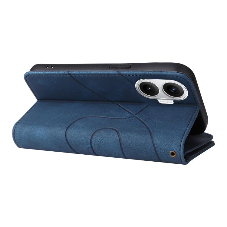 For Xiaomi Poco F7 Dual-color 9 Card Slots Zipper Wallet Leather Phone Case