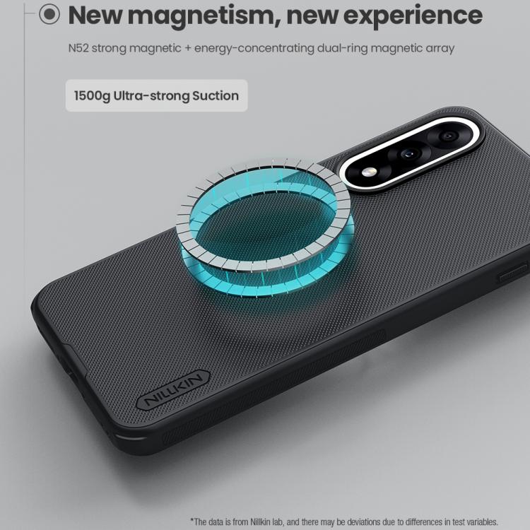 For OnePlus Nord 5 / Ace 5 Ultra NILLKIN Frosted Shield Pro Magnetic Phone Case - Black