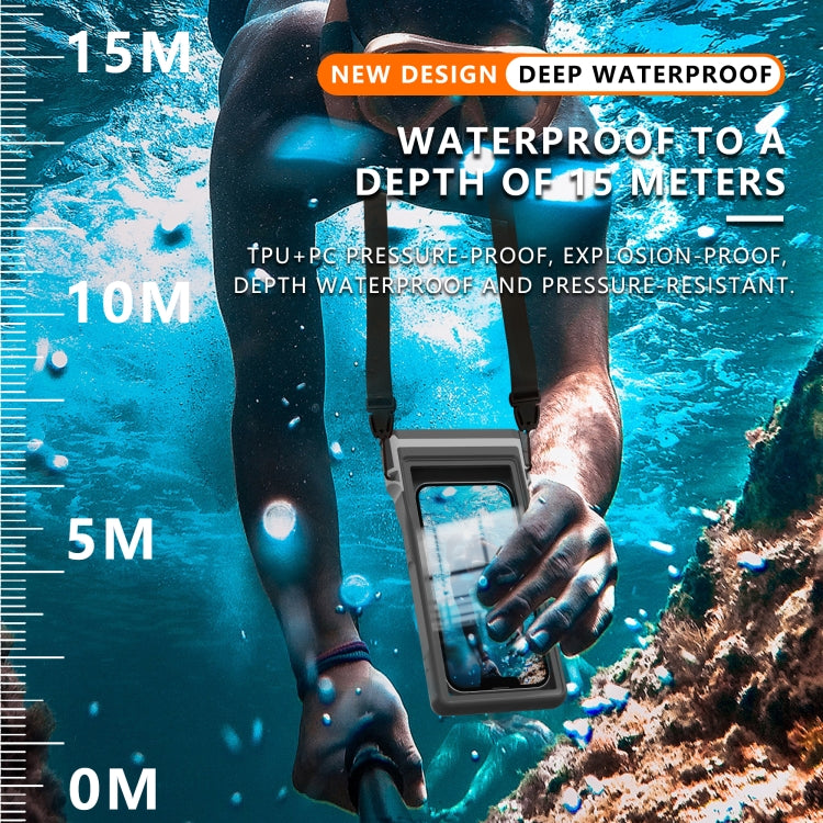 RedPepper 15m Depth Waterproof Phone Diving Pouch with Suction Cup