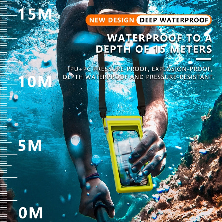 RedPepper 15m Depth Waterproof Phone Diving Pouch with Suction Cup