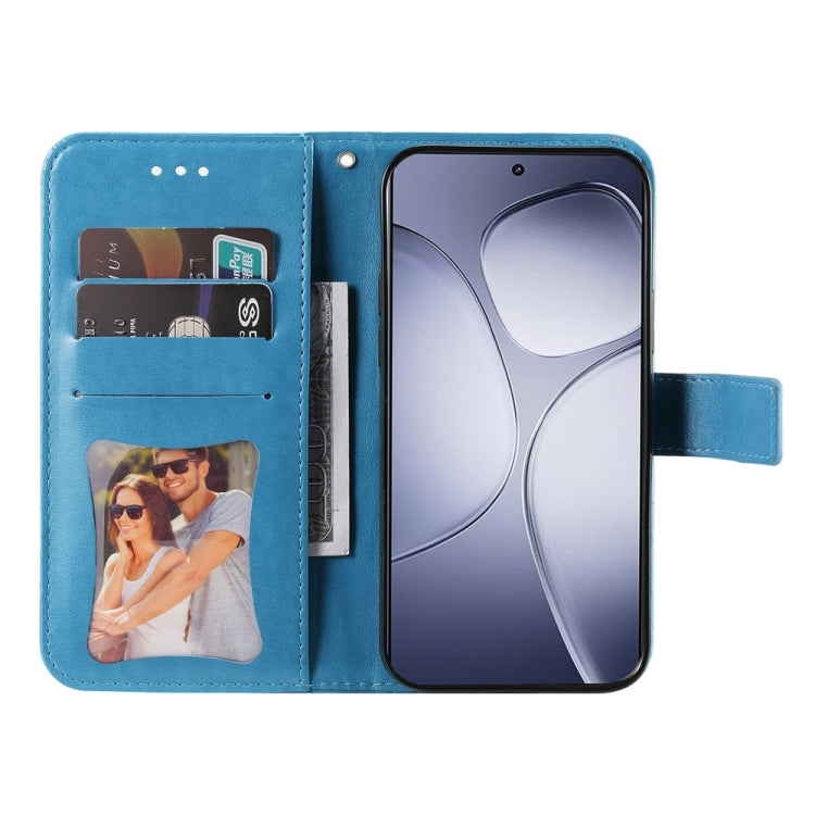 For Redmi K70 Ultra Seven-petal Flowers Embossing Leather Phone Case