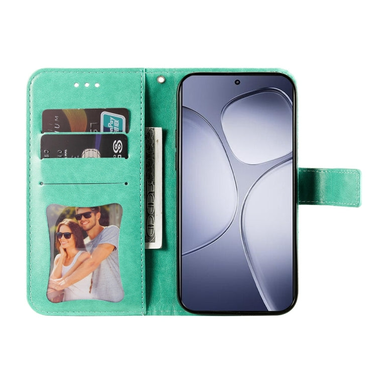 For Redmi K70 Ultra Seven-petal Flowers Embossing Leather Phone Case