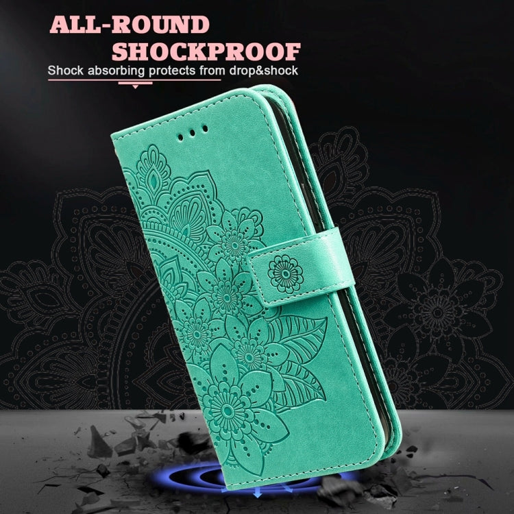 For Redmi K70 Ultra Seven-petal Flowers Embossing Leather Phone Case