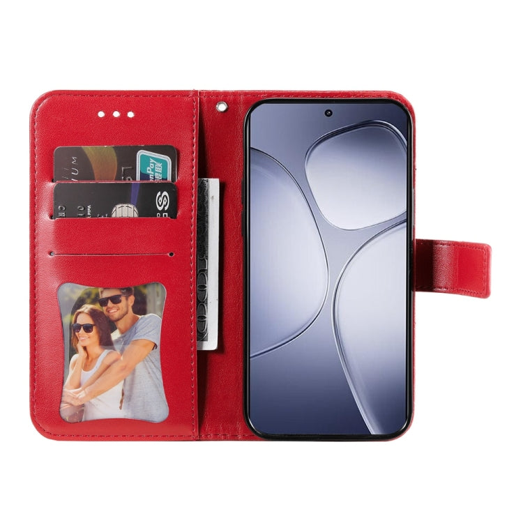 For Redmi K70 Ultra Seven-petal Flowers Embossing Leather Phone Case