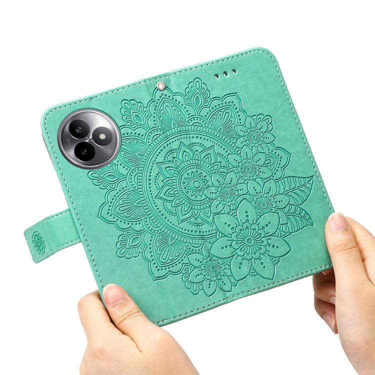 For Redmi K80 Ultra Seven-petal Flowers Embossing Leather Phone Case