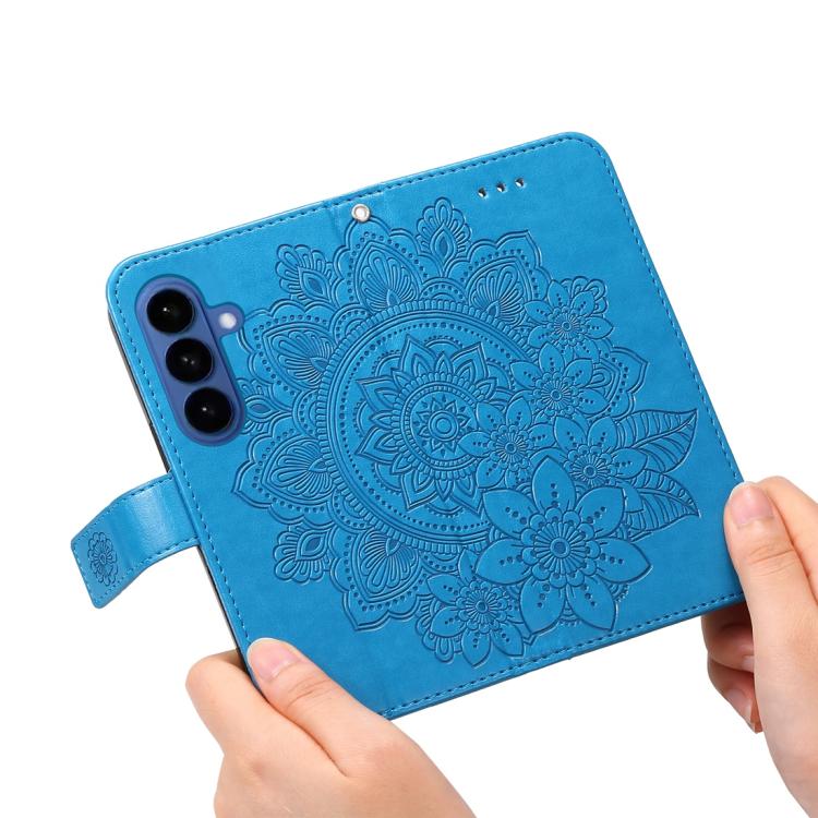 For Samsung Galaxy S26+ 5G Seven-petal Flowers Embossing Leather Phone Case