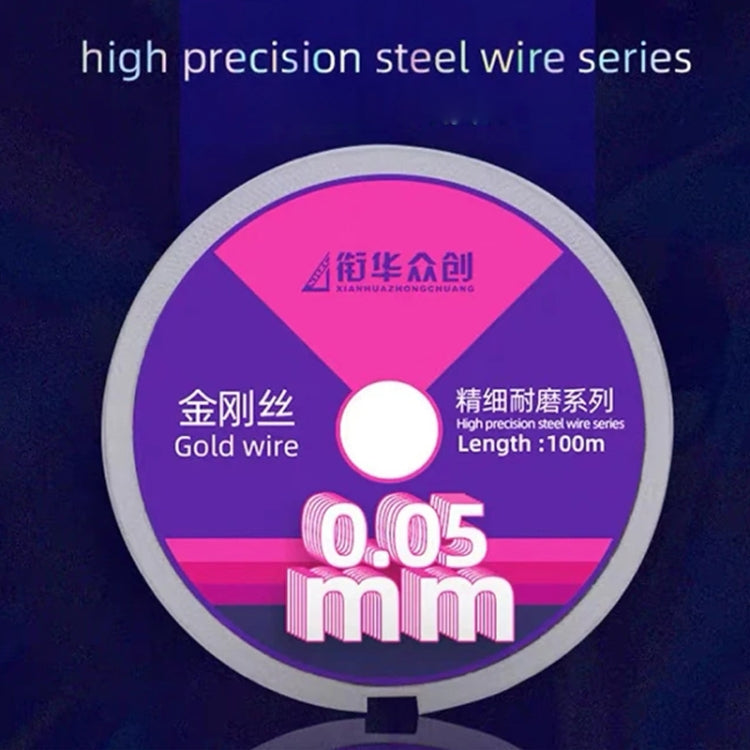 0.035mm x 100m Curved LCD Screen Separation Diamond Wire