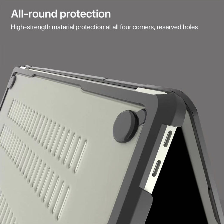 For MacBook Air 13.3 inch A1932 Laptop TPU Hybrid PC Protective Case