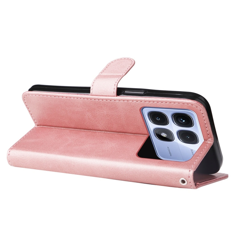 For Redmi K70 Ultra Fashion Calf Texture Zipper Leather Phone Case