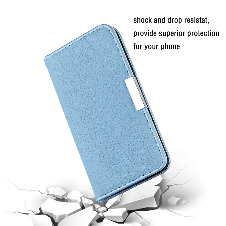 For iPhone 12 mini Litchi Texture Horizontal Flip Leather Case with Holder & Card Slots