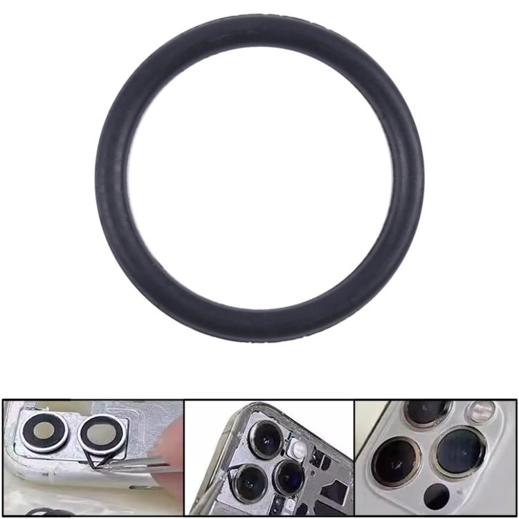 For iPhone X-17 Pro Max Rear Camera Waterproof Rubber Ring