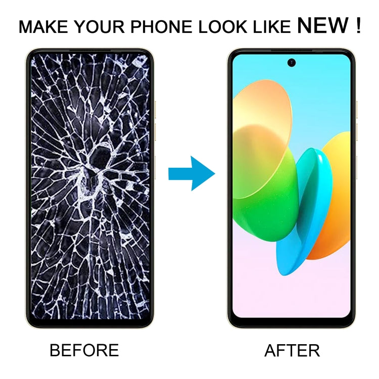 For Tecno Spark 20P OEM LCD Screen with Digitizer Full Assembly